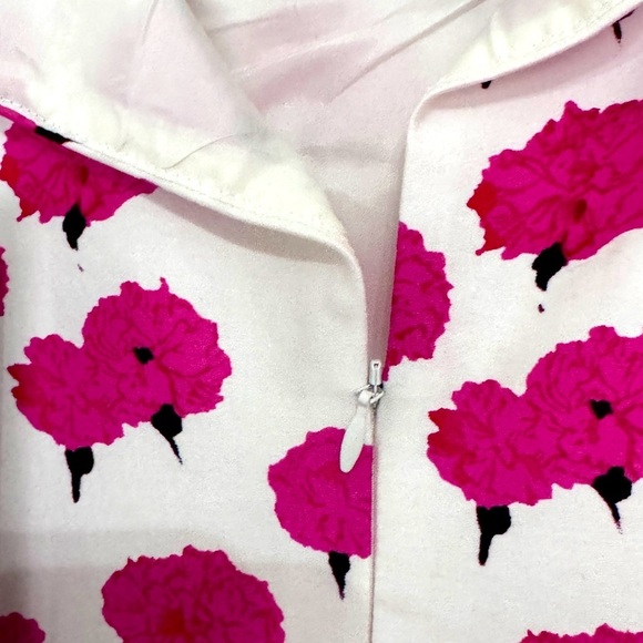 🌺 Beautiful Vintage Long Tall Sally Spring Poppy Ladies Dress - Size 12 - Picture 12 of 16